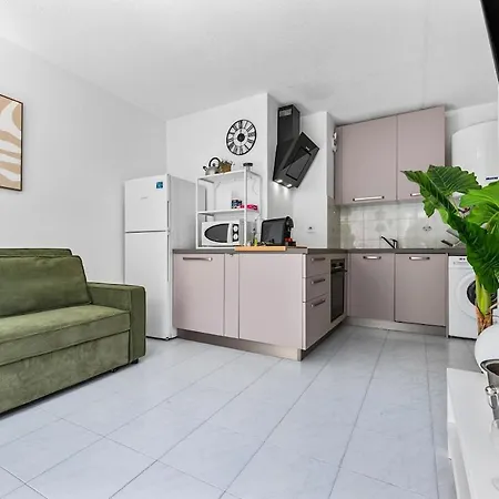 Bel Climatise Avec Terrasse Et Piscine Apartment Menton